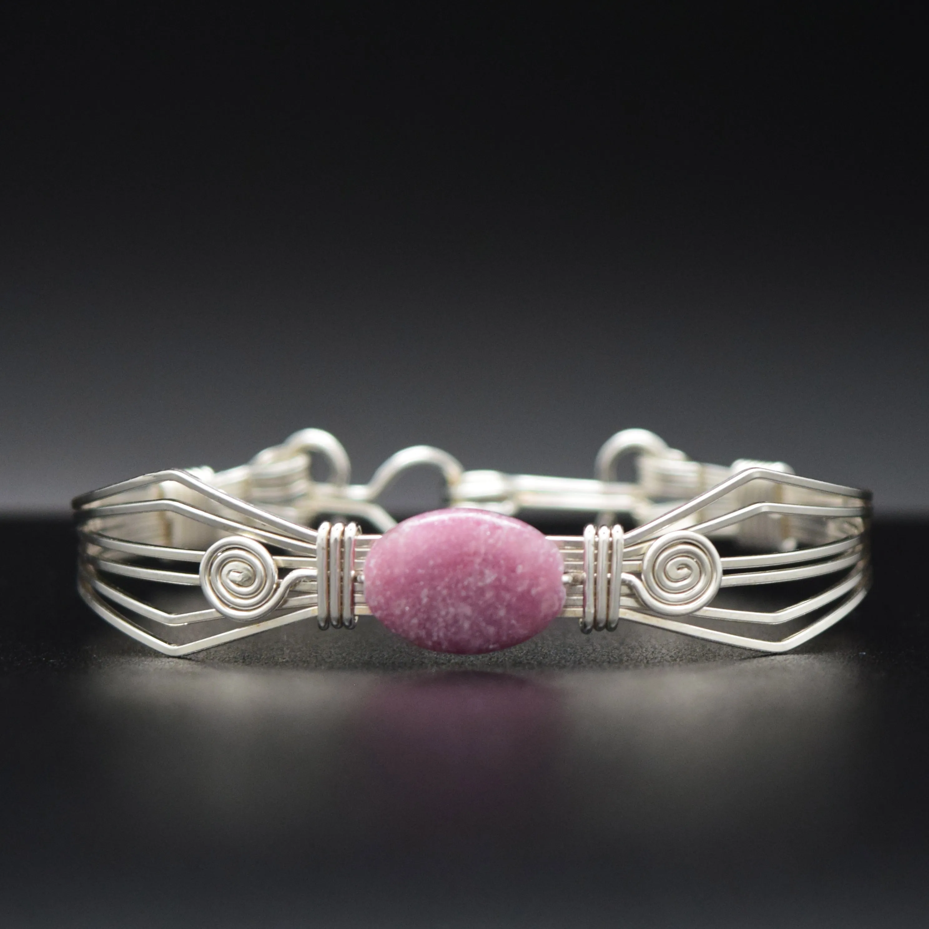 Nazca Oval Lepidolite Bracelet