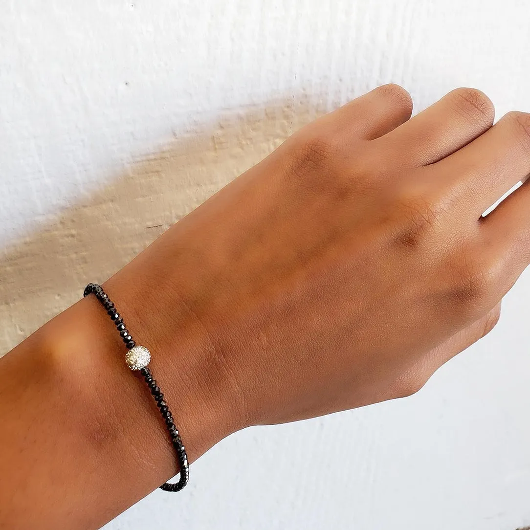 Noir Disco Black Diamond Bracelet