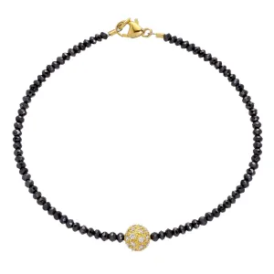Noir Disco Black Diamond Bracelet