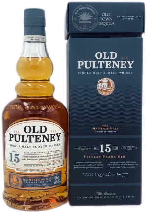 Old Pulteney Single Malt Scotch 15 year 750 ml