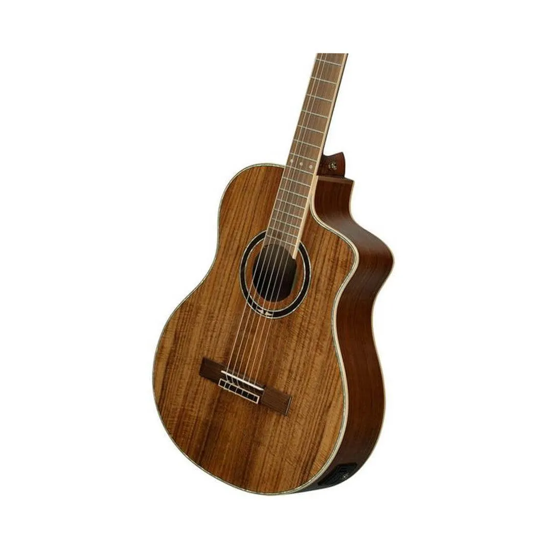 Ortega RCE30TH-ACA Ortega 30th Anniversary Series Acacia Natural, Pro Gig Bag Included