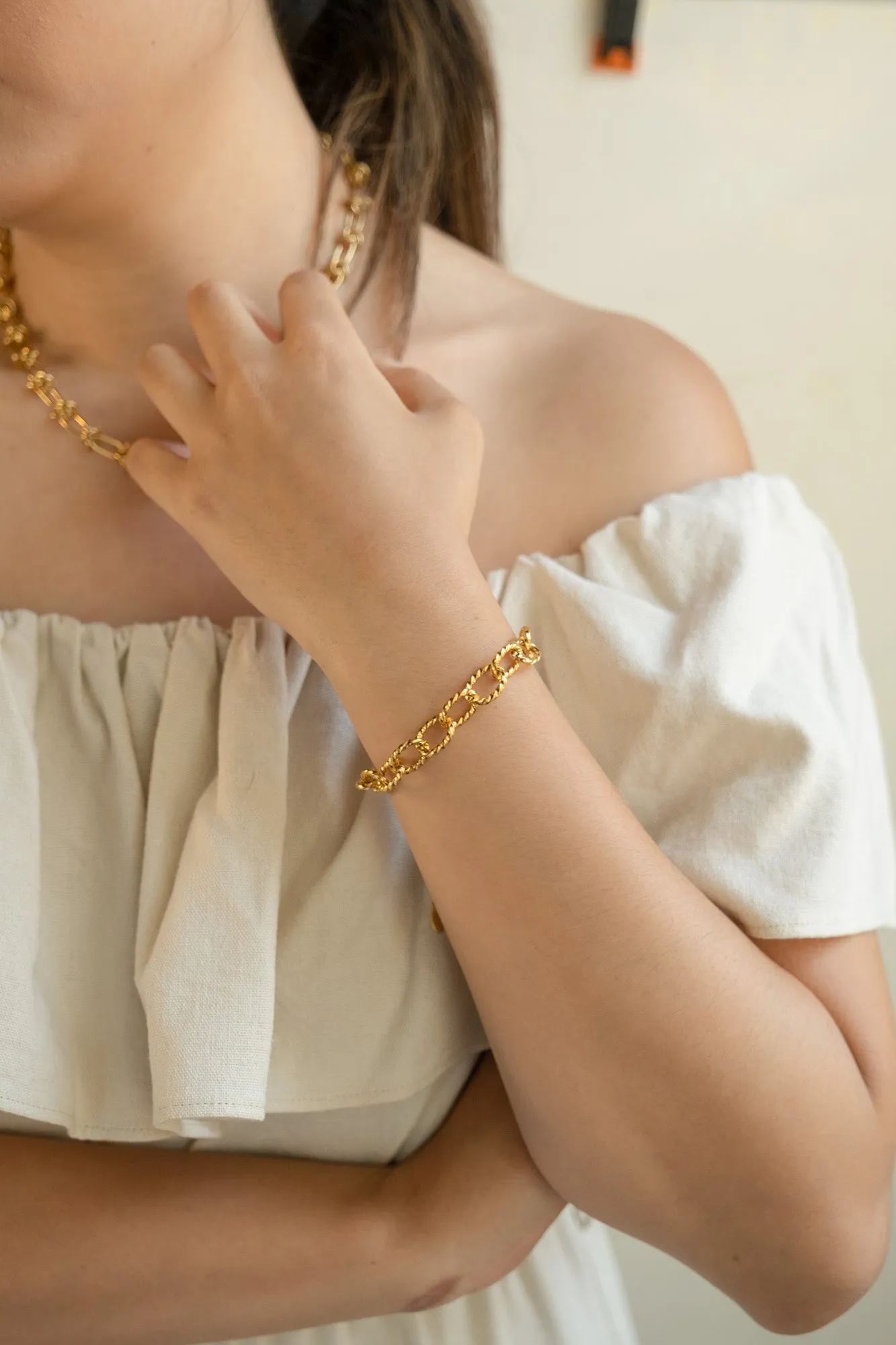 Oval Chain Bracelet