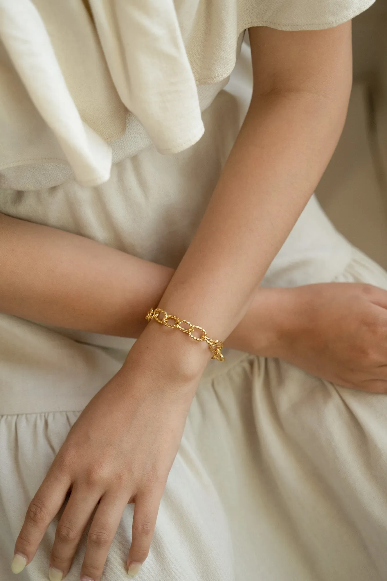 Oval Chain Bracelet