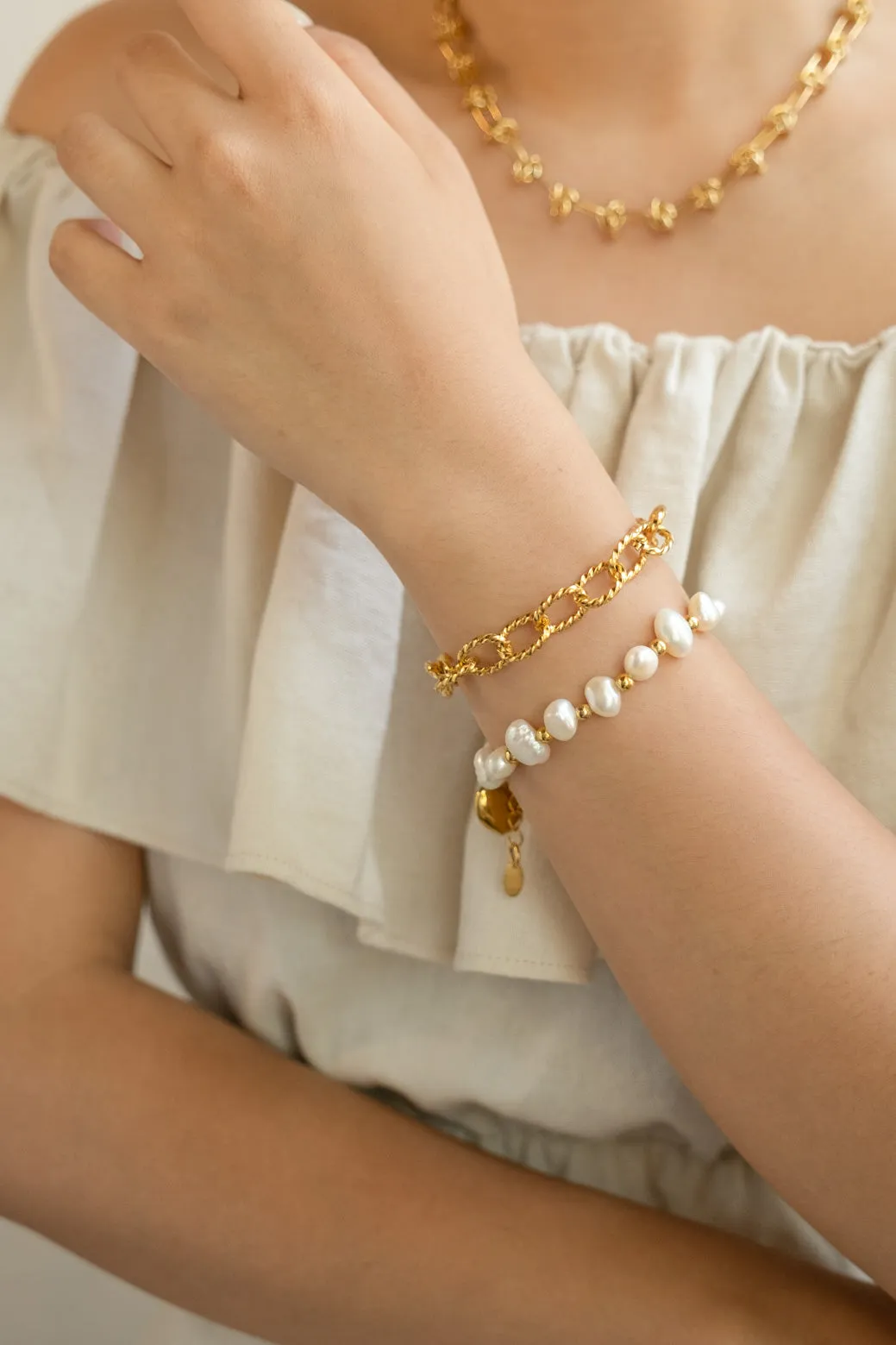 Oval Chain Bracelet
