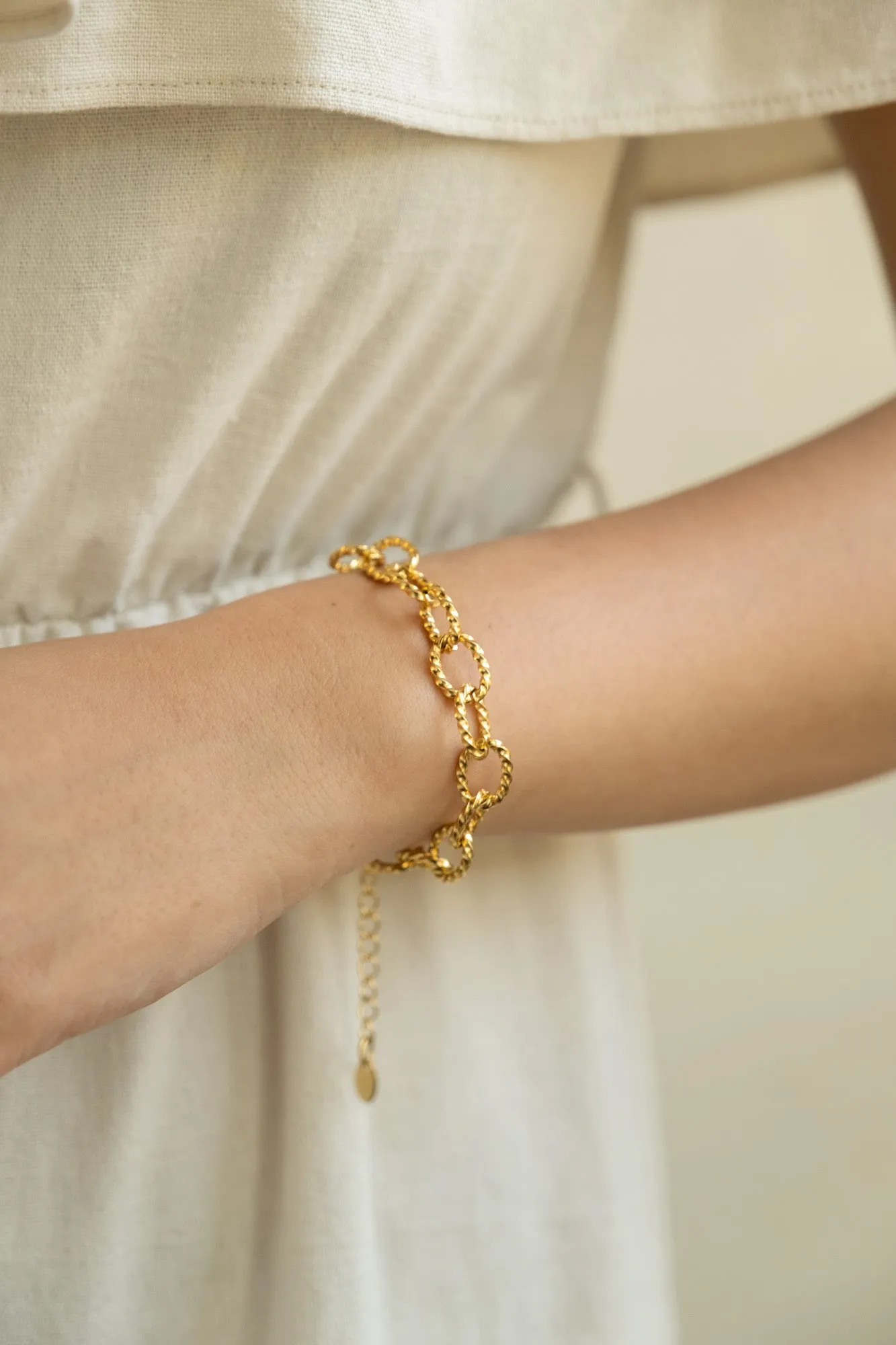 Oval Chain Bracelet