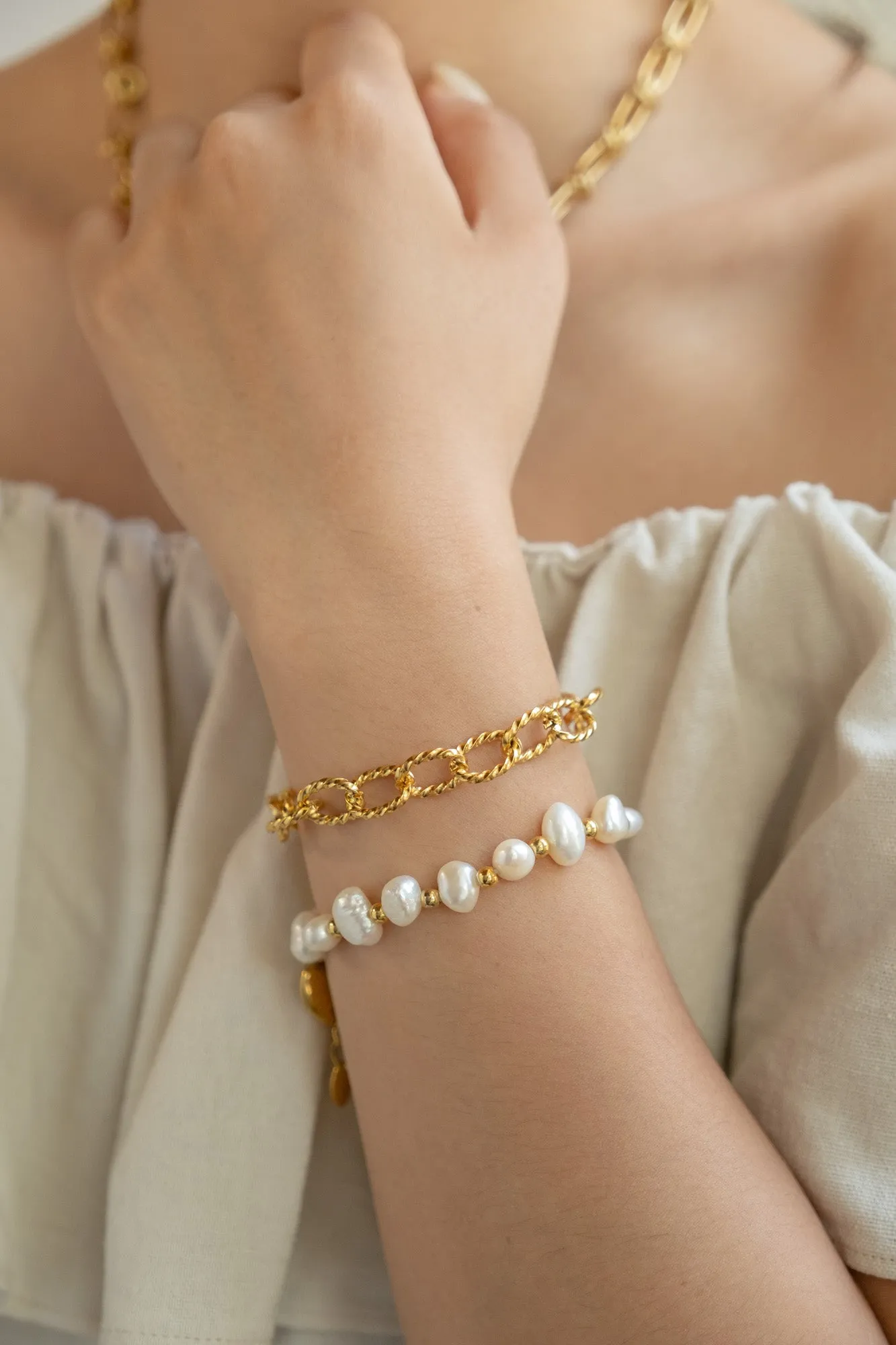 Oval Chain Bracelet