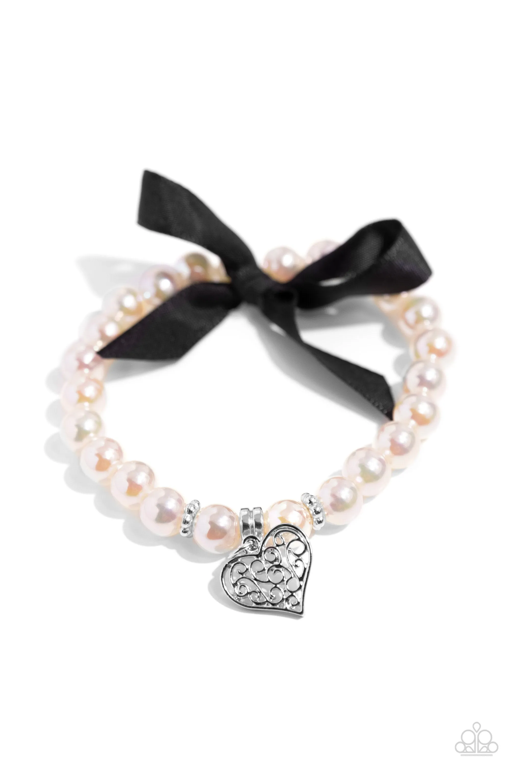 Paparazzi Prim and Pretty - Black Bracelet