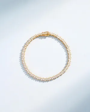 Princess Midi Diamond Tennis Bracelet
