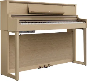 Roland LX-5-LA Digital Upright Piano Light Oak