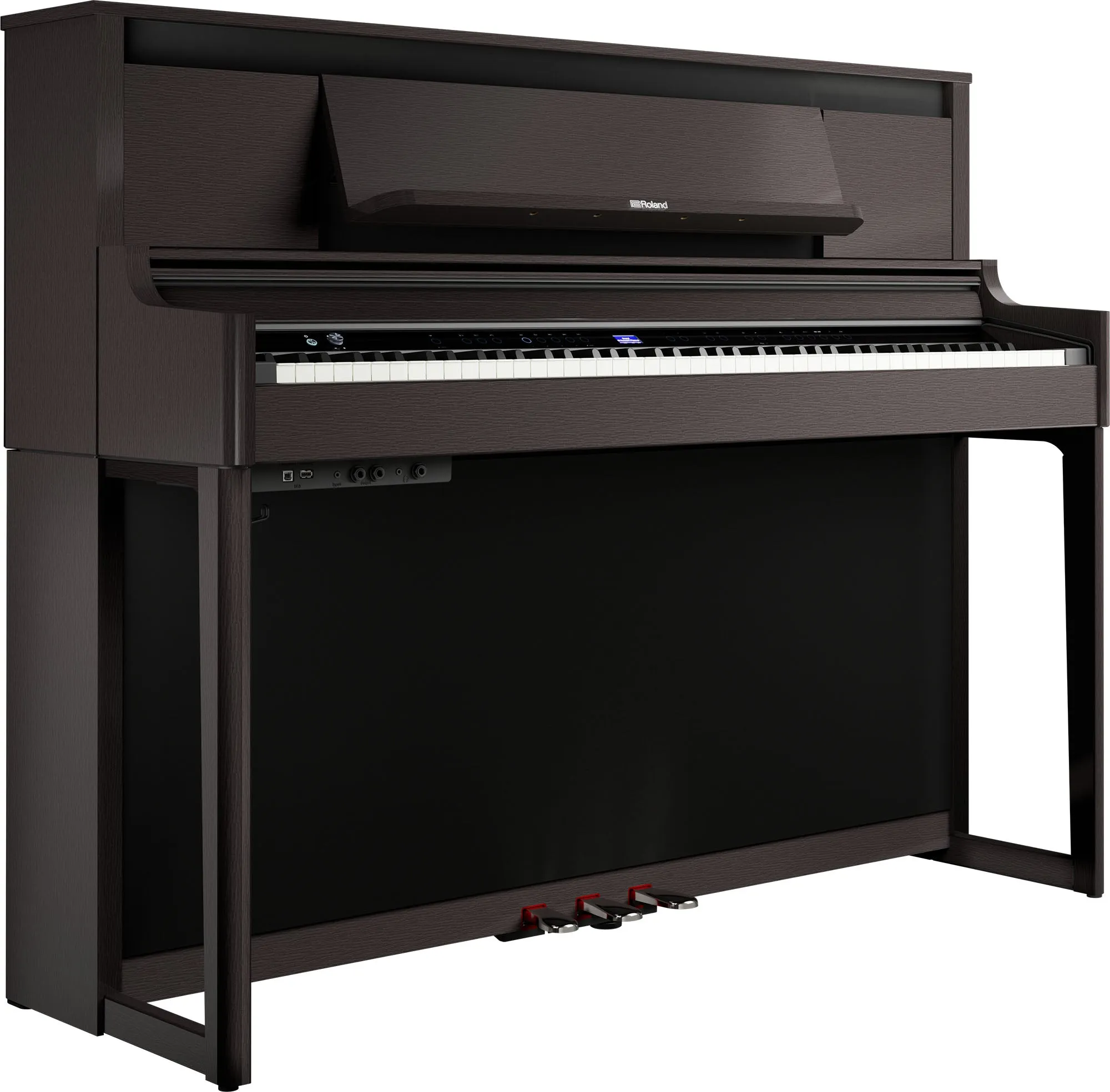 Roland LX-6-DR Digital Upright Piano Dark Rosewood