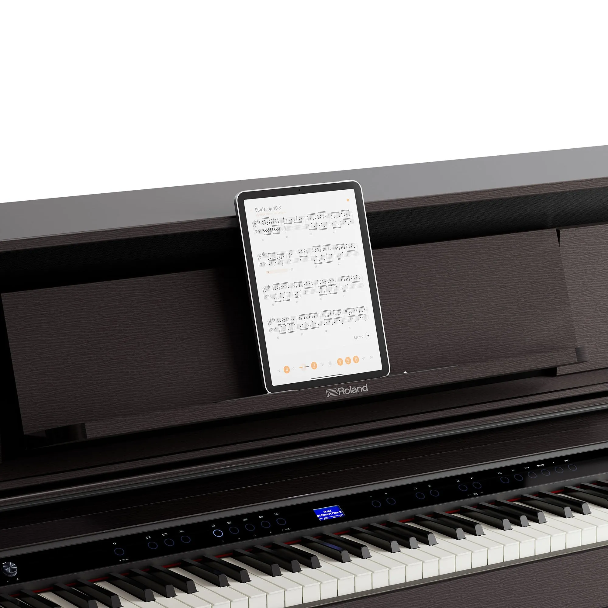 Roland LX-6-PE Digital Upright Piano Polished Ebony