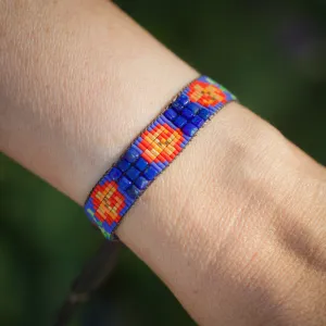 Rosas Bracelet in Royal Blue with Lapis