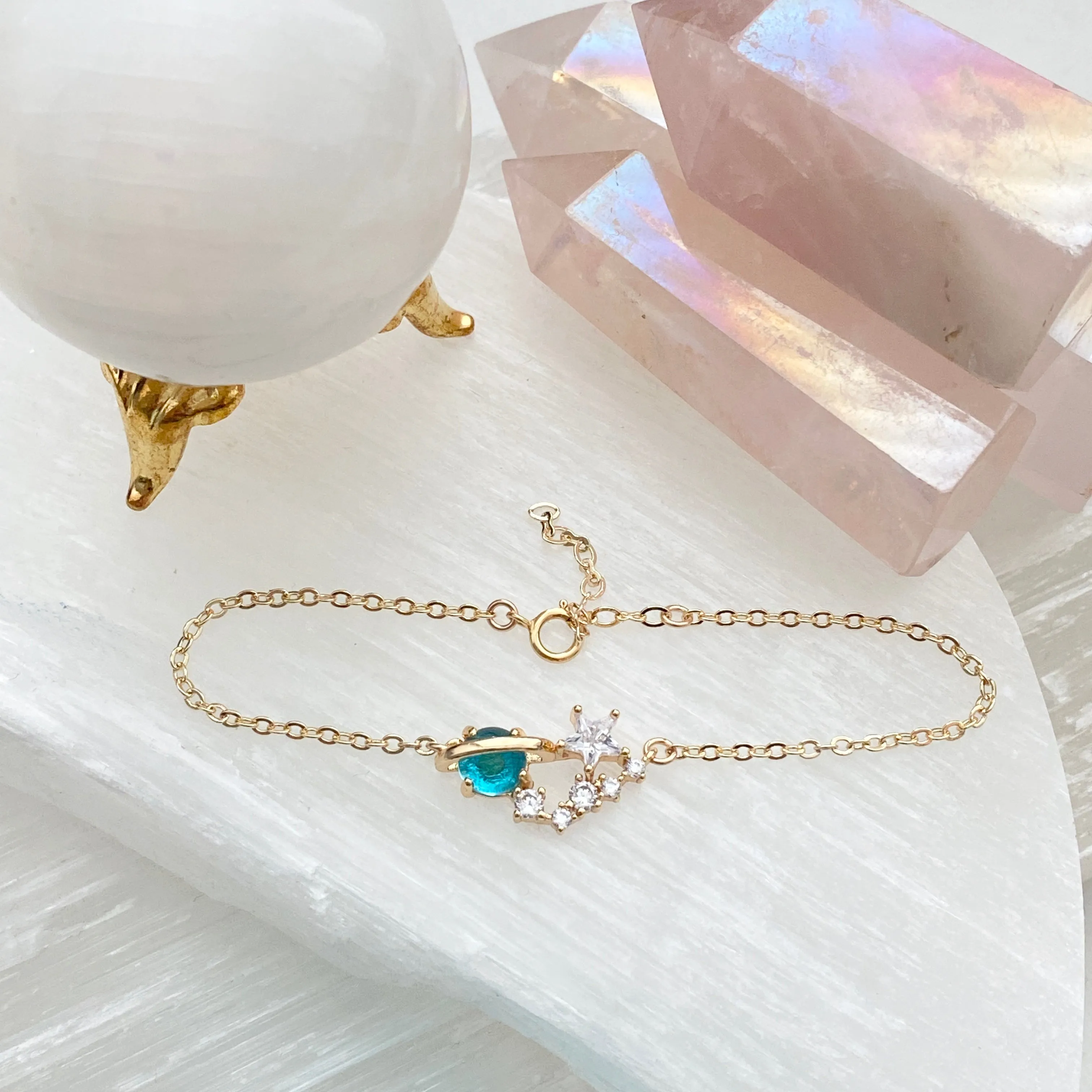 Saturn And Constellation Bracelet