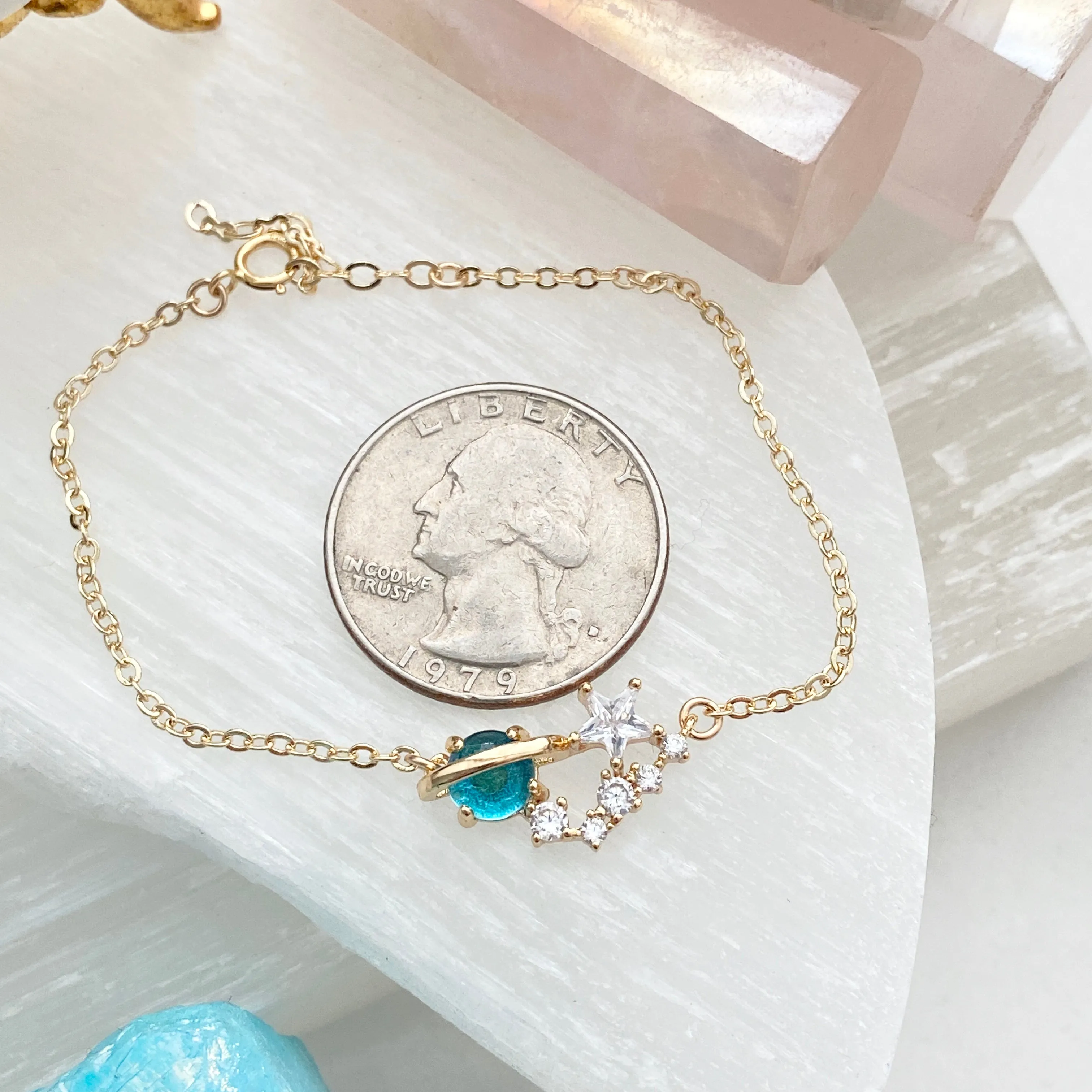 Saturn And Constellation Bracelet