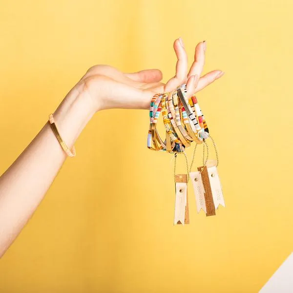 Scout Curated Wears Good Karma Miyuki Bracelet - Brave