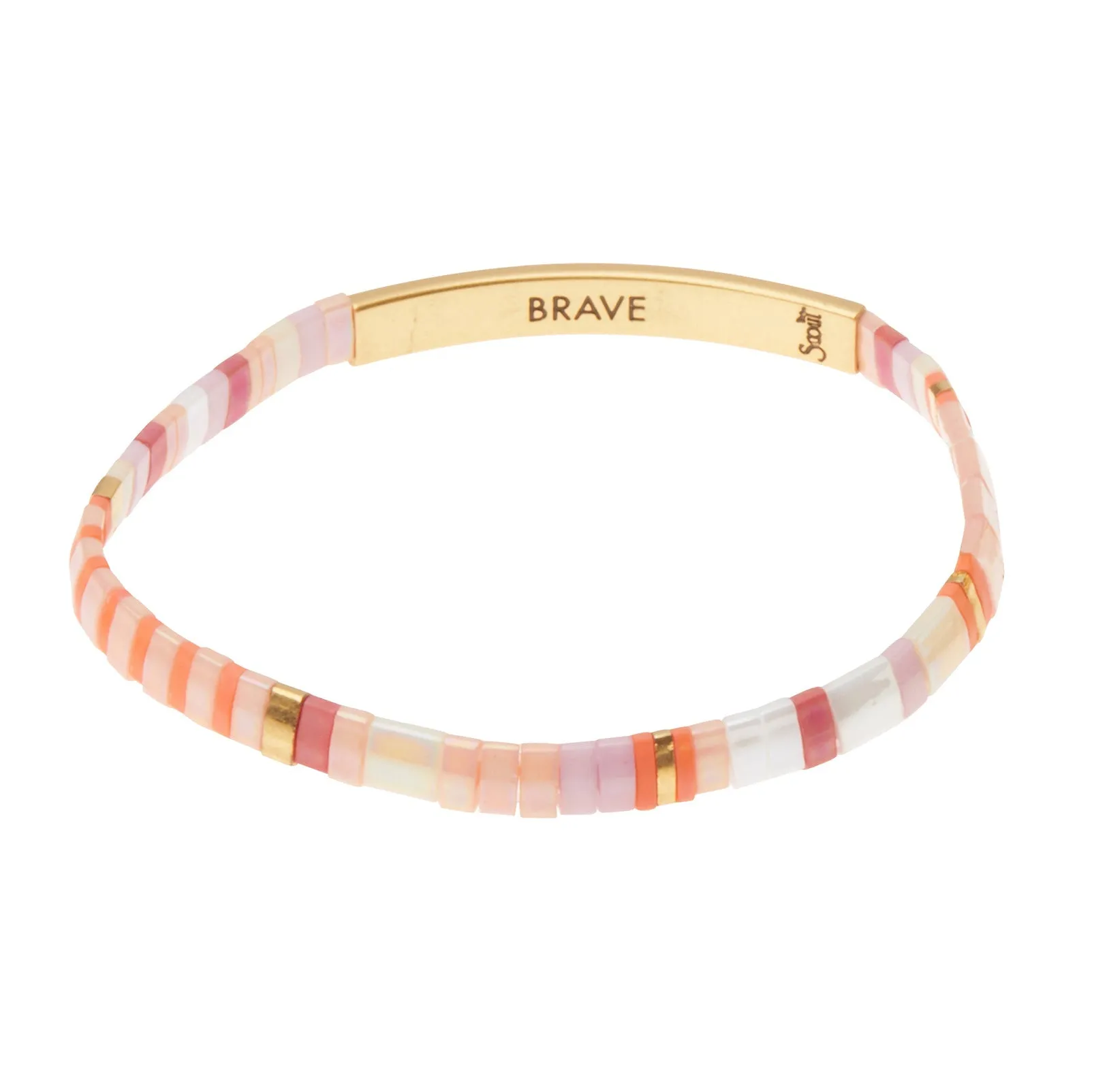 Scout Curated Wears Good Karma Miyuki Bracelet - Brave