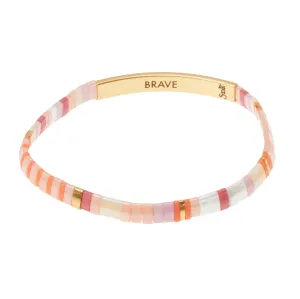 Scout Curated Wears Good Karma Miyuki Bracelet - Brave