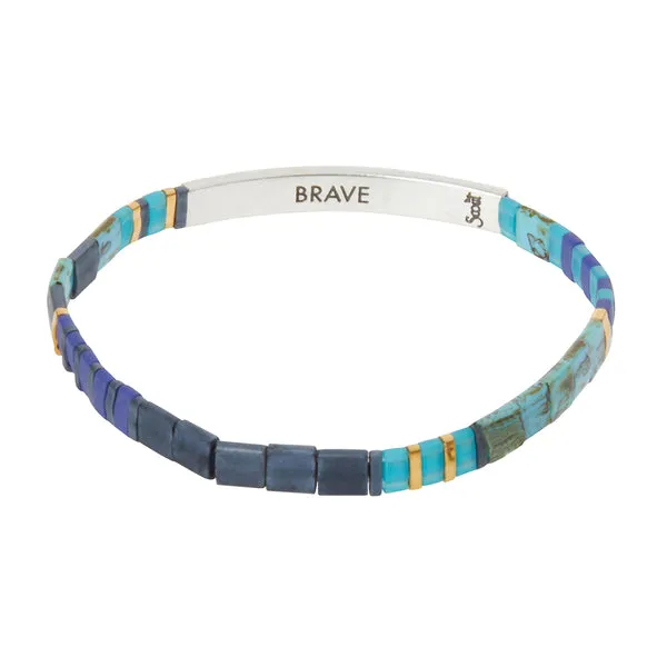 Scout Curated Wears Good Karma Miyuki Bracelet - Brave