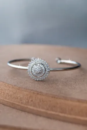Shine With Me Sterling Silver Adjustable Bracelet