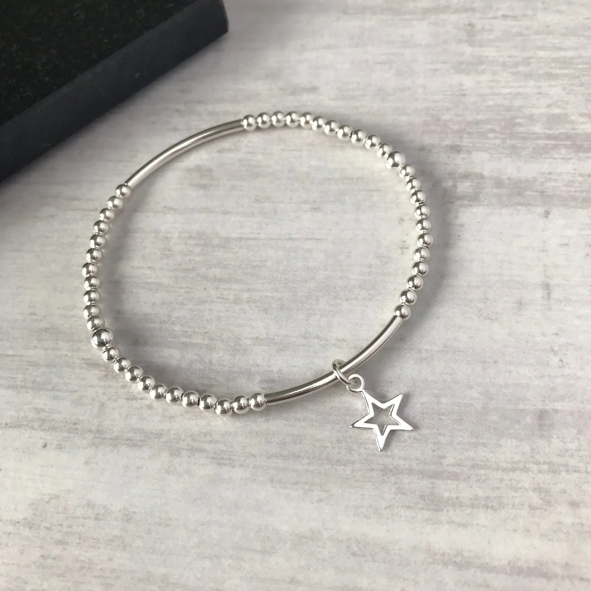 Silver Star Bracelet