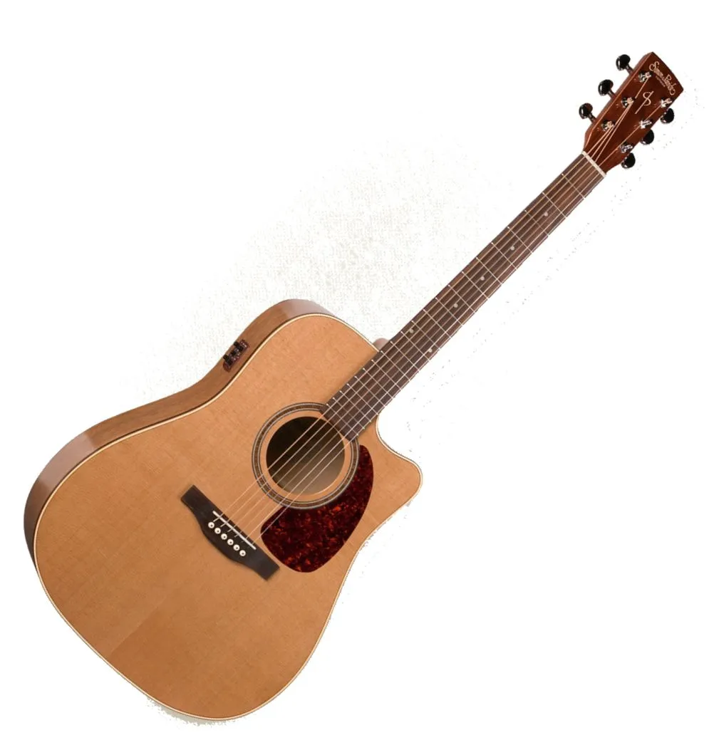 Simon & Patrick 033768 / 052097 CW GT Cedar 6-String RH Cutaway Acoustic Electric Guitar w/ QIT Electronics MADE In CANADA