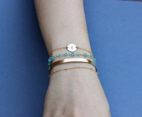 Skinny Half Cuff Bracelet
