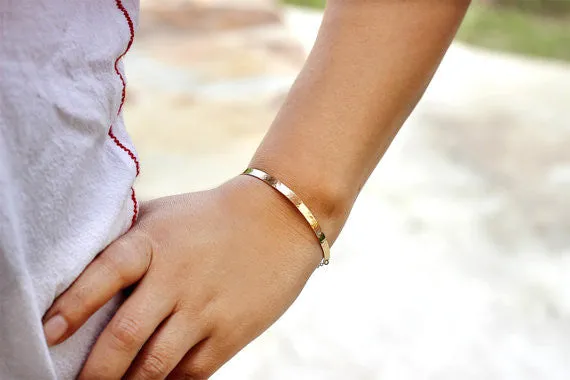 Skinny Half Cuff Bracelet