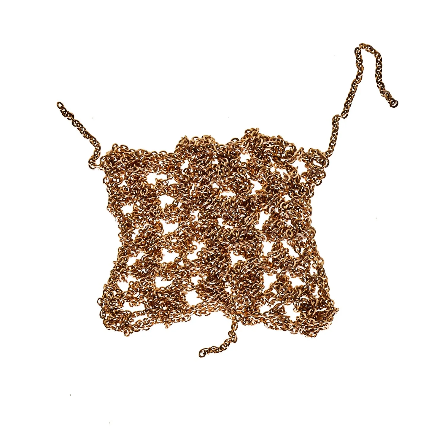 Slave Bracelet in Rose Gold with Brass Hardware