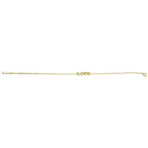 Solid 14K Yellow Gold Love Bracelet