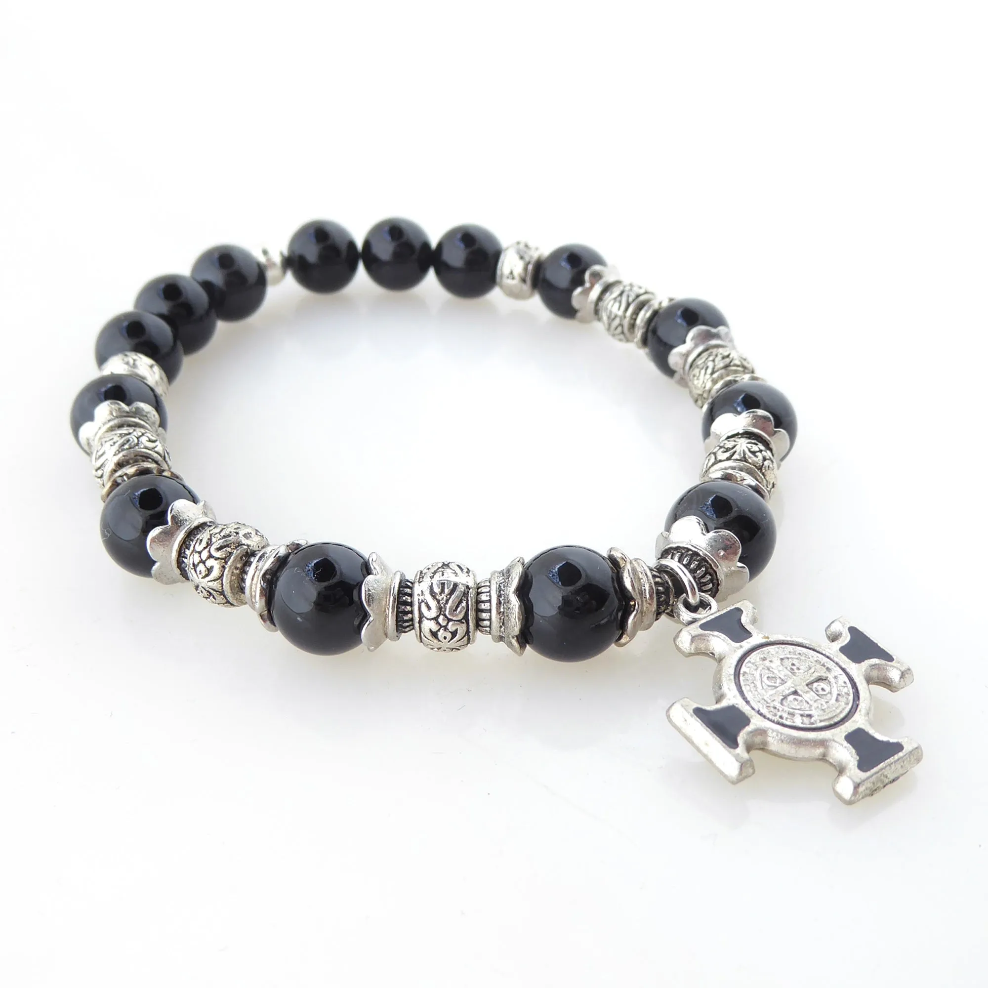 St Benedict cross bracelet