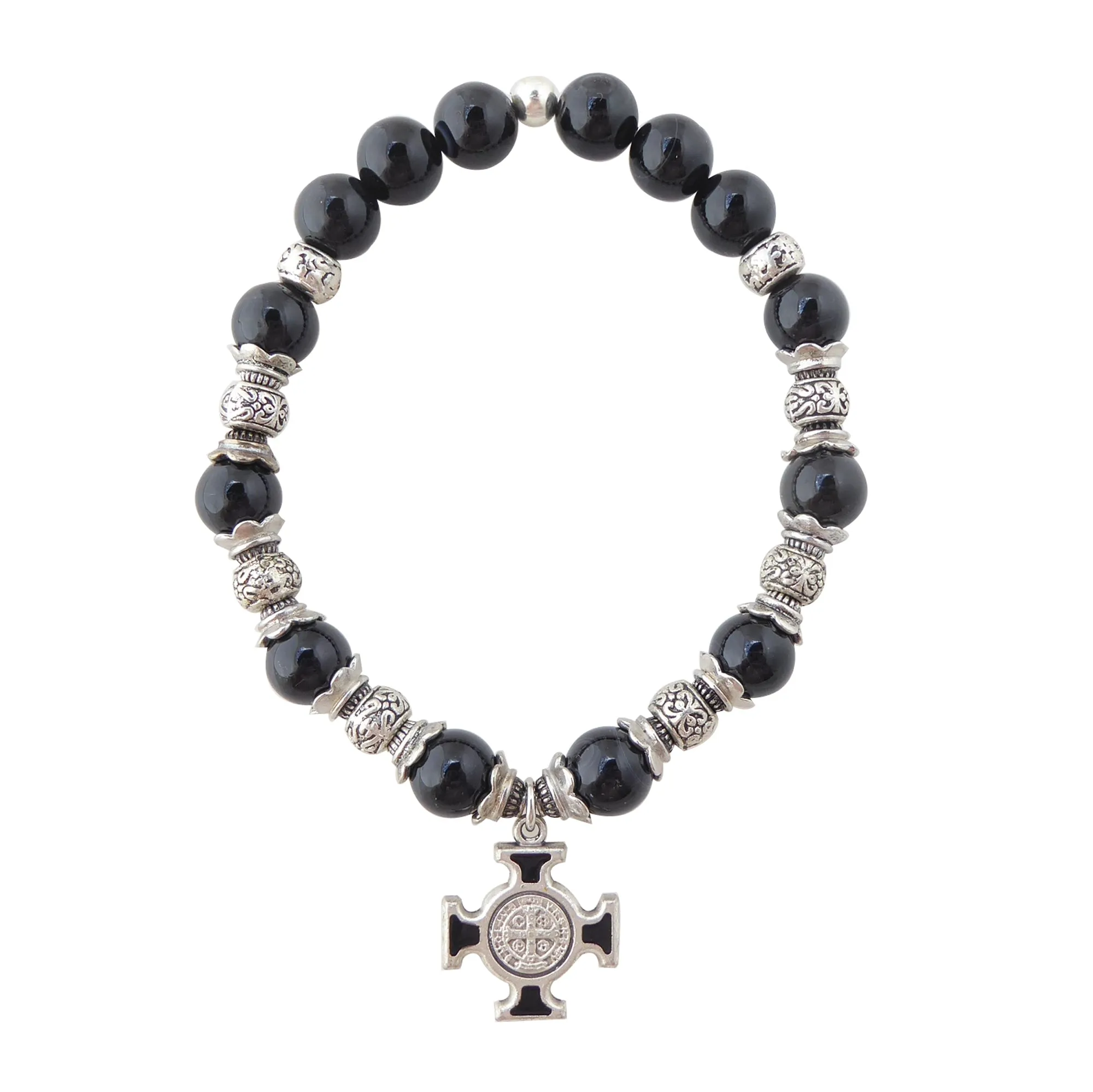 St Benedict cross bracelet