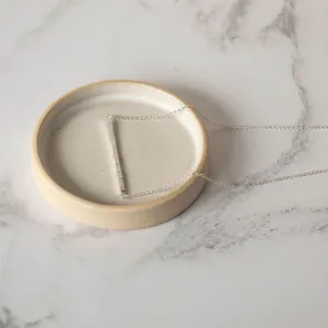 Sterling Silver Bar Necklace