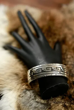Sterling Silver Engraved Bracelet