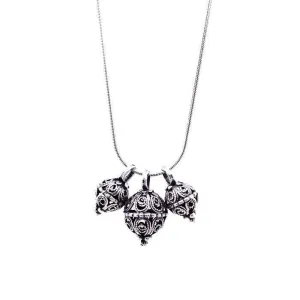 Sterling Silver Necklace for woman ,  sterling silver Pendant ,  Filigree pendant