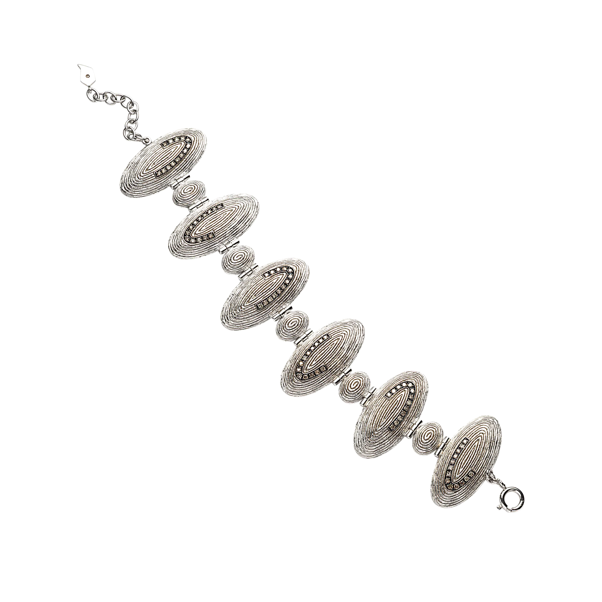 Sterling Silver Oval Bracelet