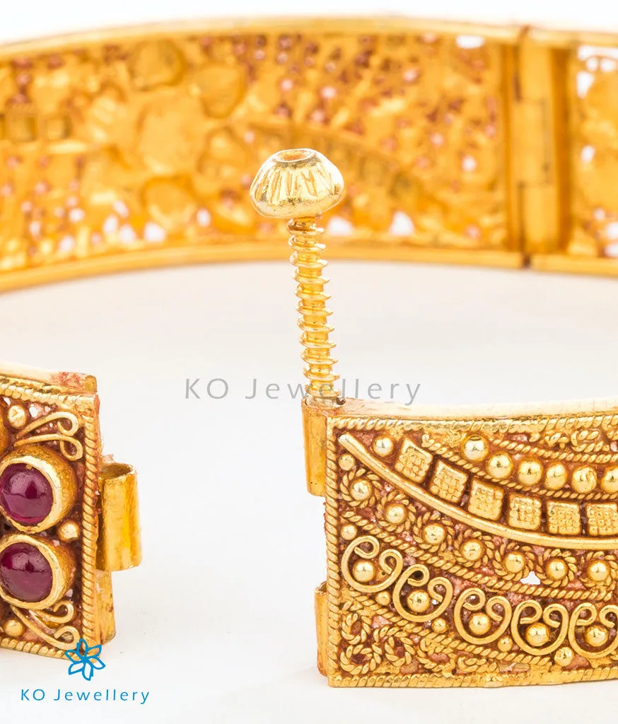 The Lasaka Silver Filigree Bracelet (Size/2.2/2.4/2.6/2.8)