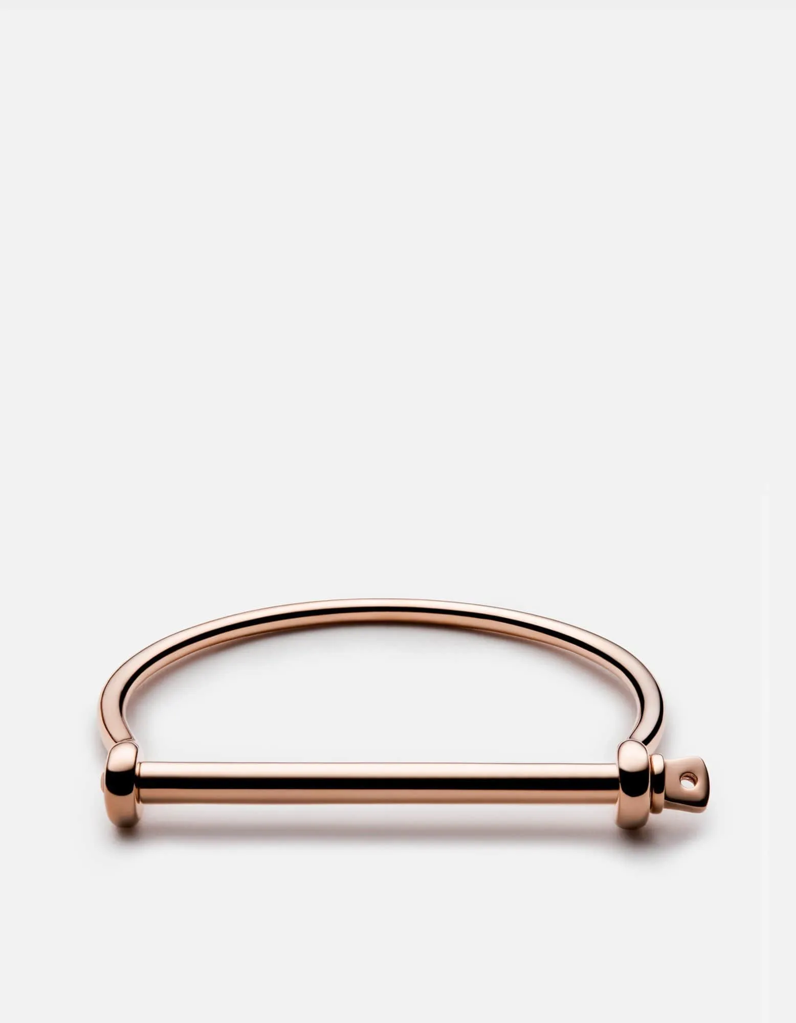 Thin Screw Cuff, Rose
