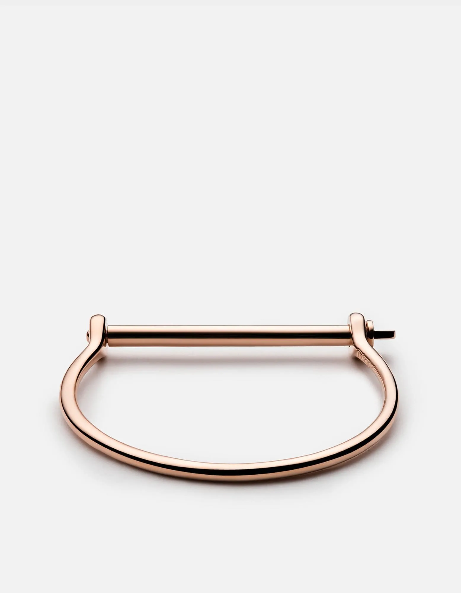 Thin Screw Cuff, Rose