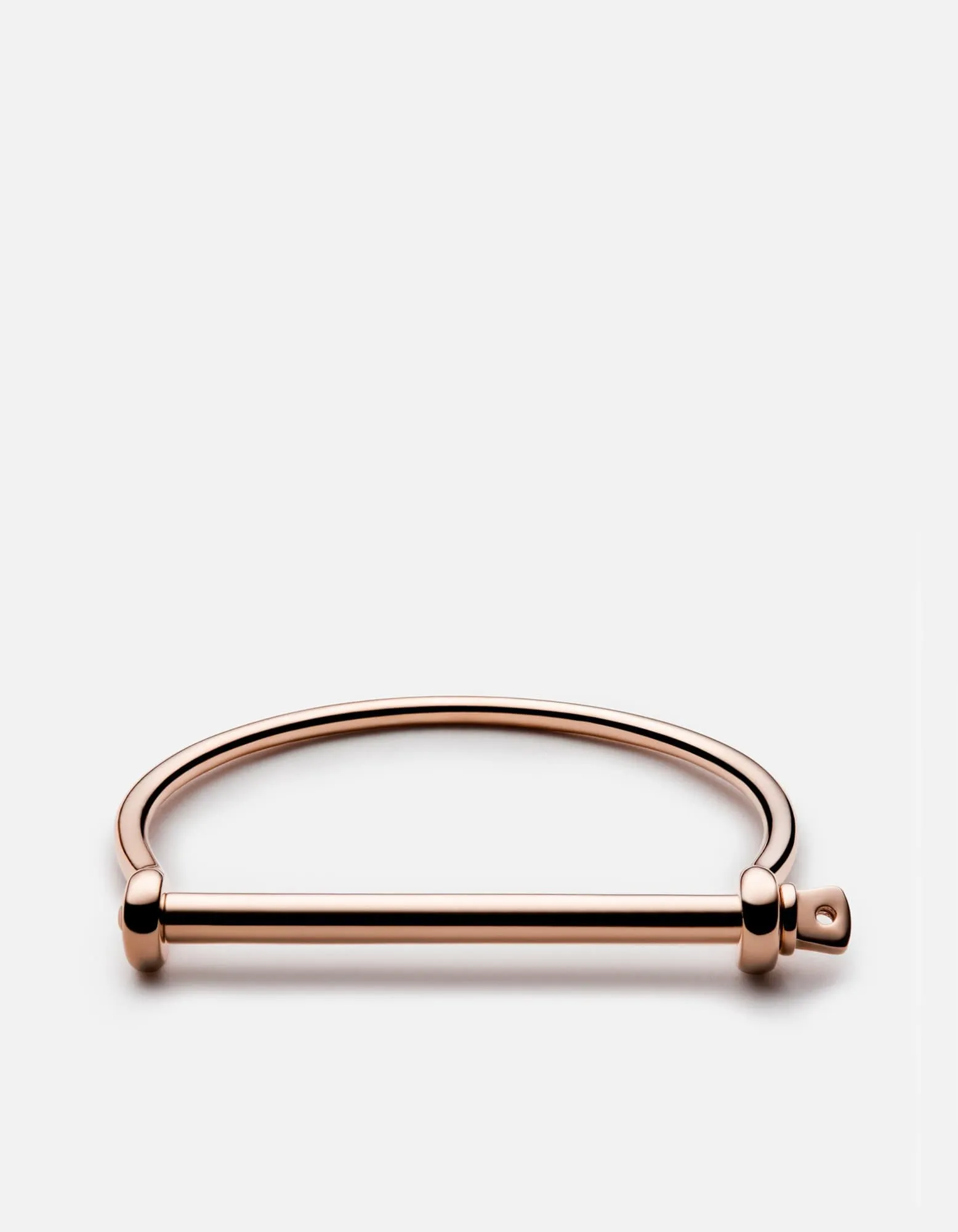 Thin Screw Cuff, Rose