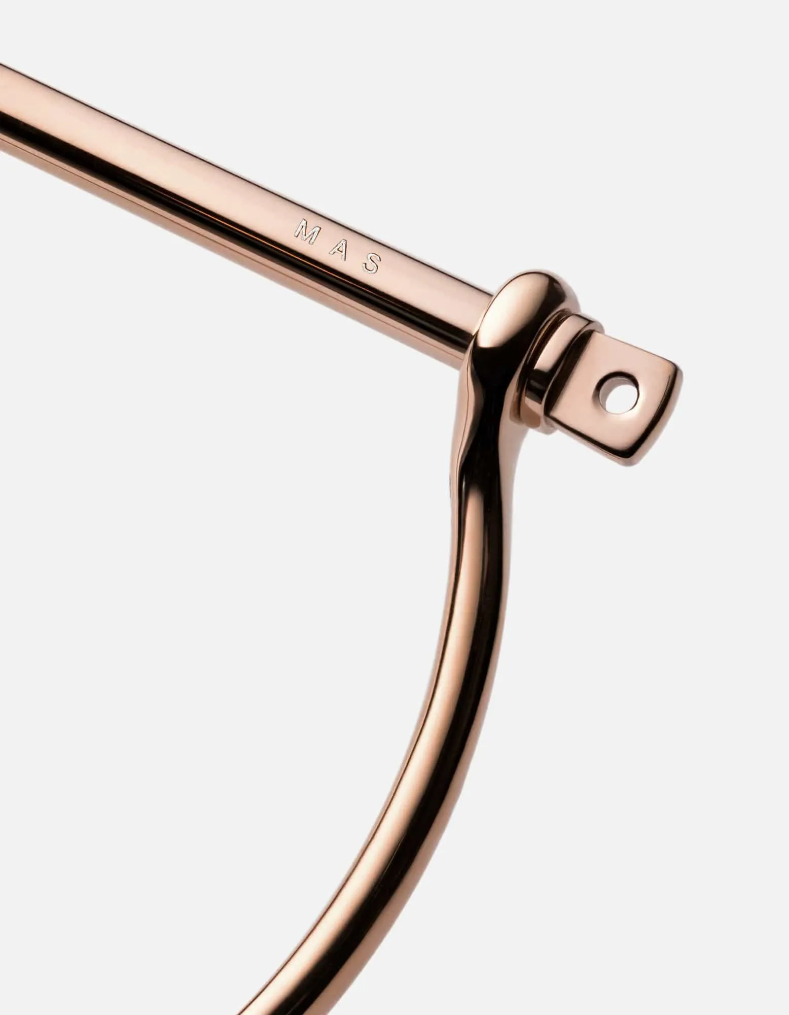 Thin Screw Cuff, Rose