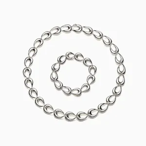 Thin Tilda Necklace   Bracelet Set