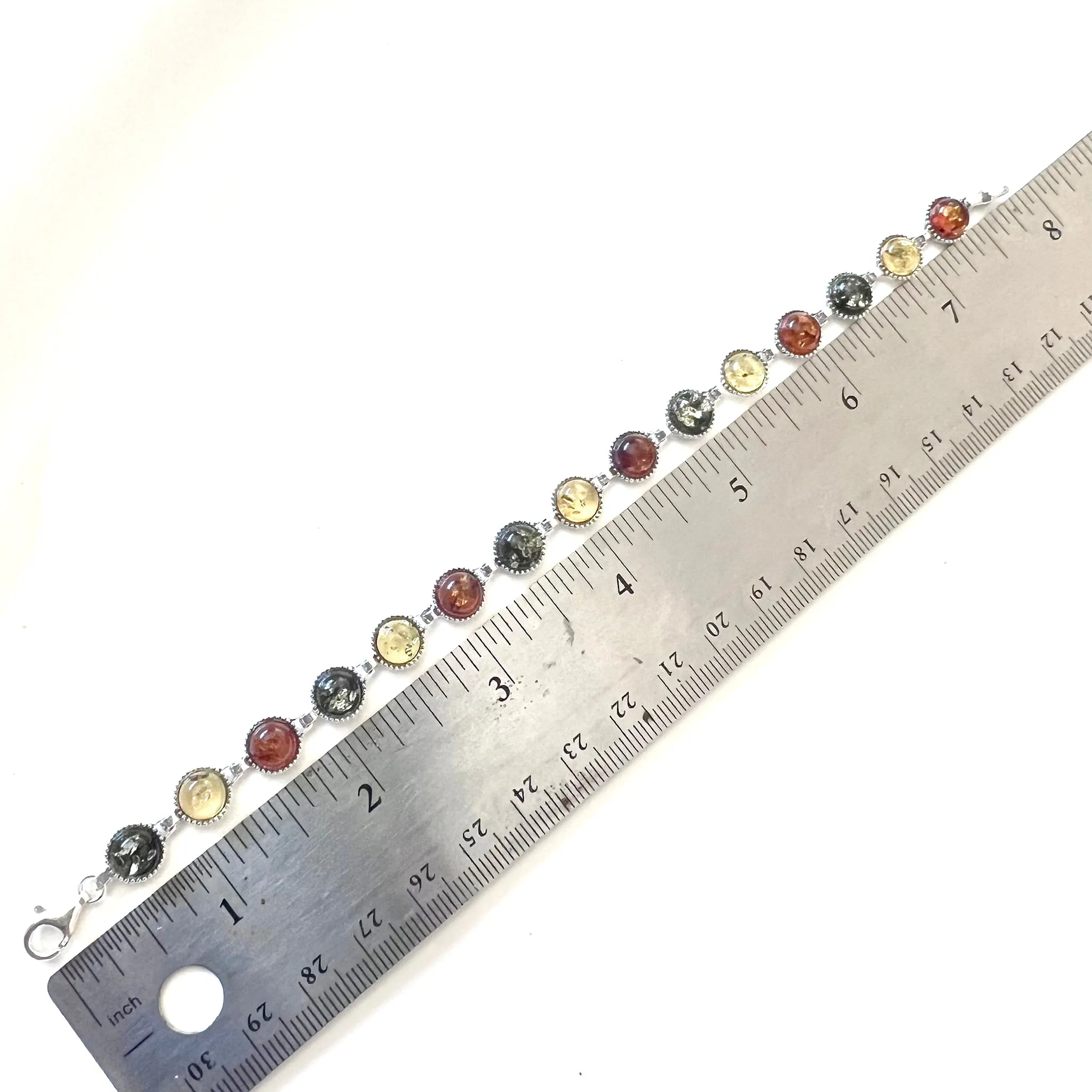 Three Colors Amber Bracelet