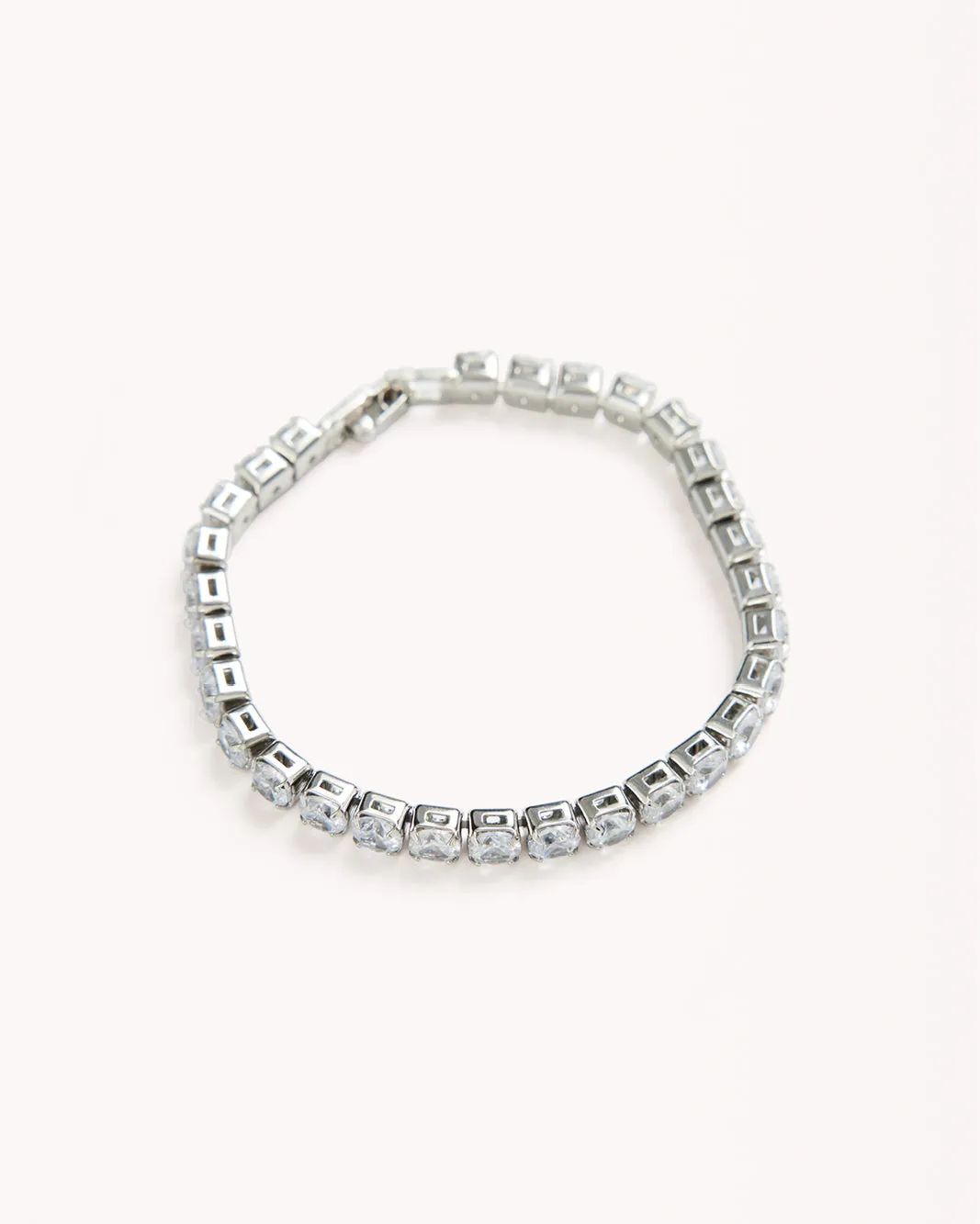 TIA BRACELET - SILVER-DIAMANTE
