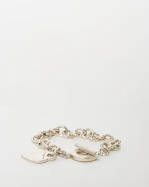 Tiffany & Co. Sterling Silver Return To Tiffany Heart Tag Toggle Bracelet