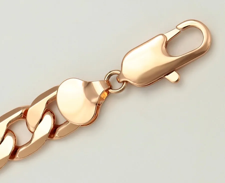 Trend Fashion Rose Gold Plated Chain Bracelet