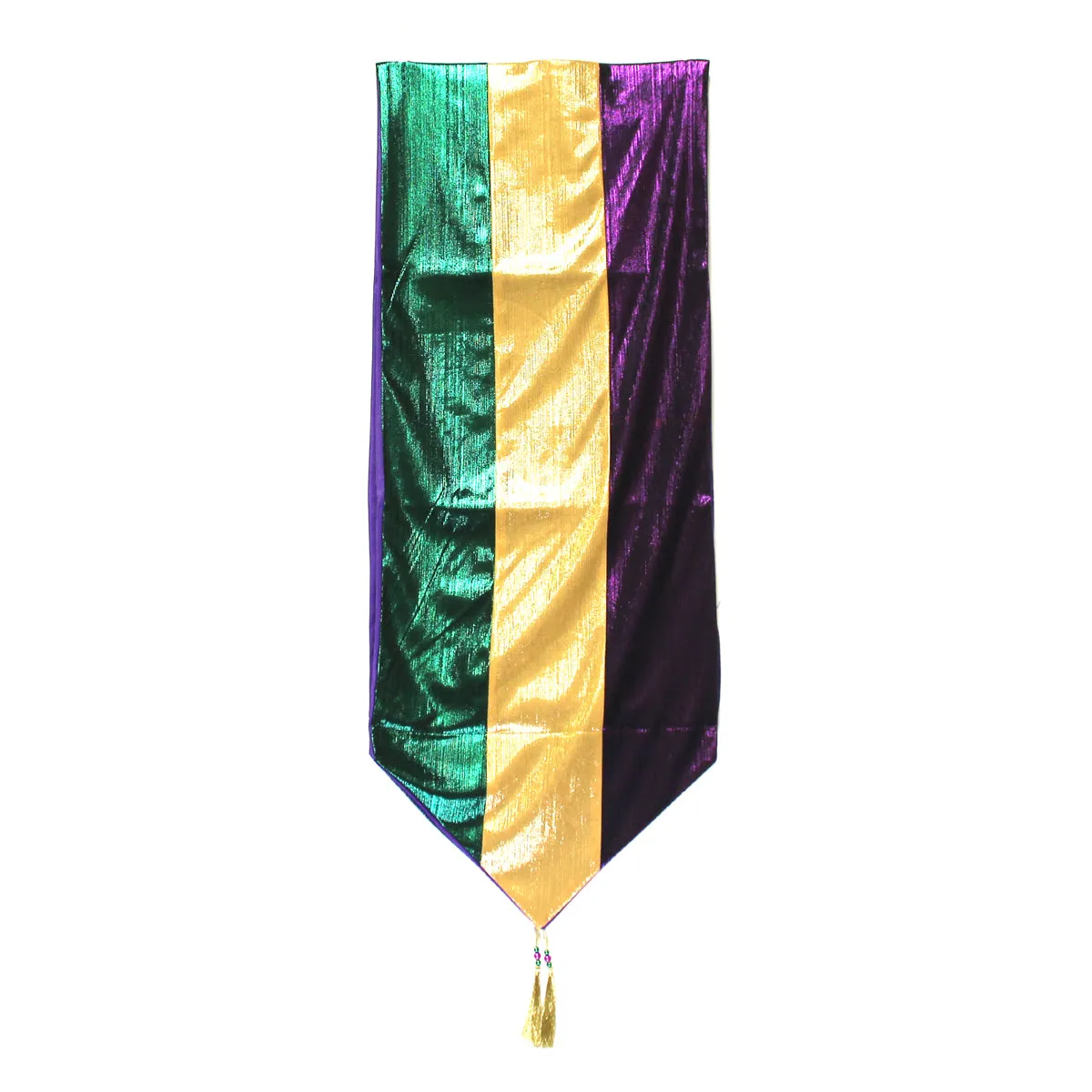 Tri Color Mardi Gras Table Runner