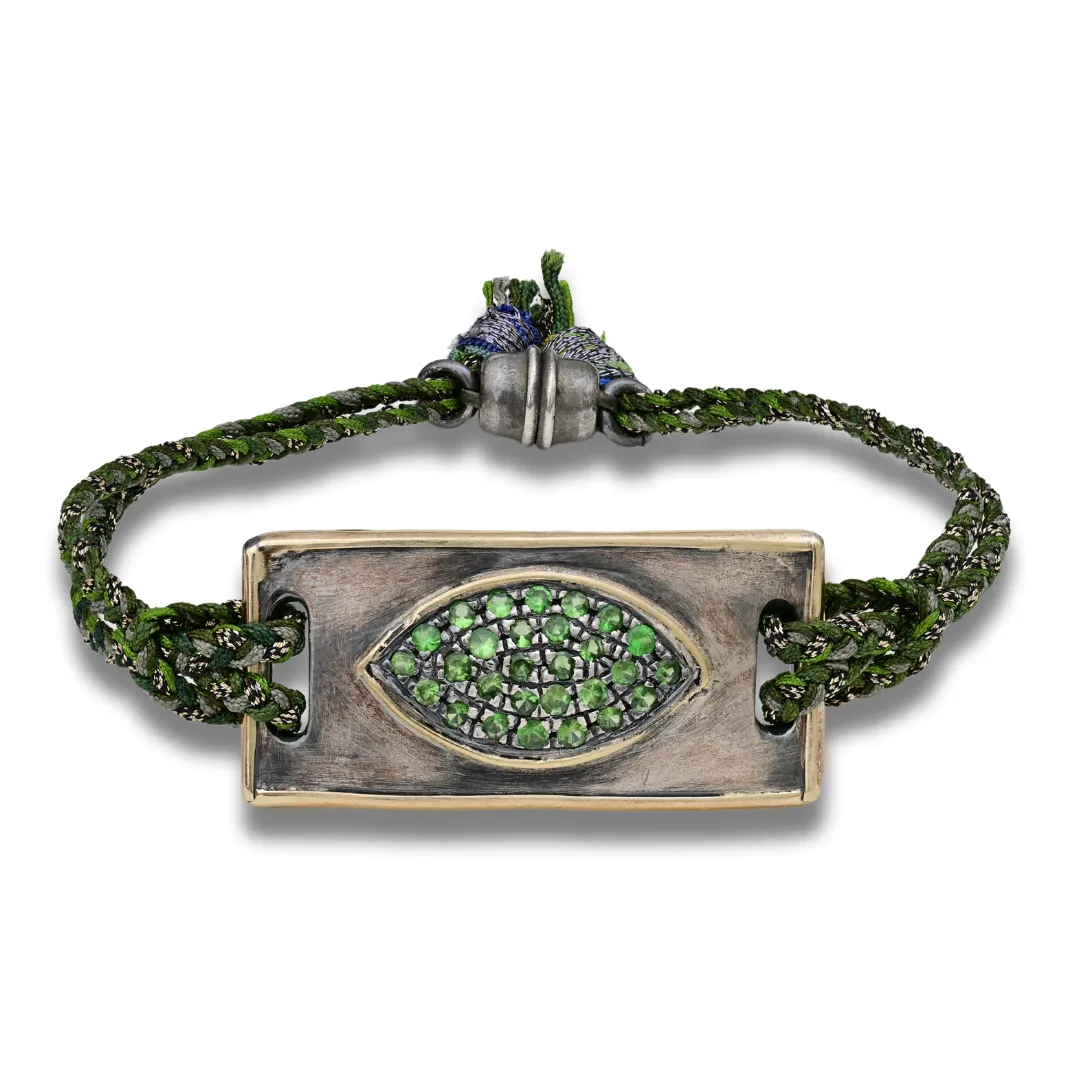 Tsavorite Bar Bracelet