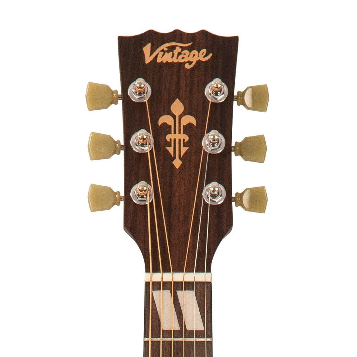 Vintage Historic Series 'Orchestra' Electro-Acoustic Guitar ~ Vintage Sunburst
