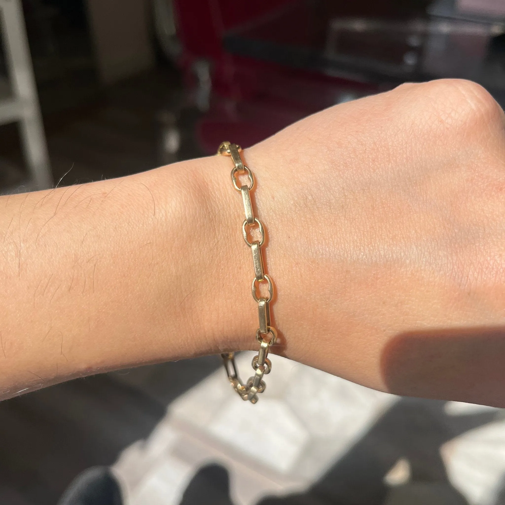 Vintage Mixed Cable Link Bracelet, by Cartier
