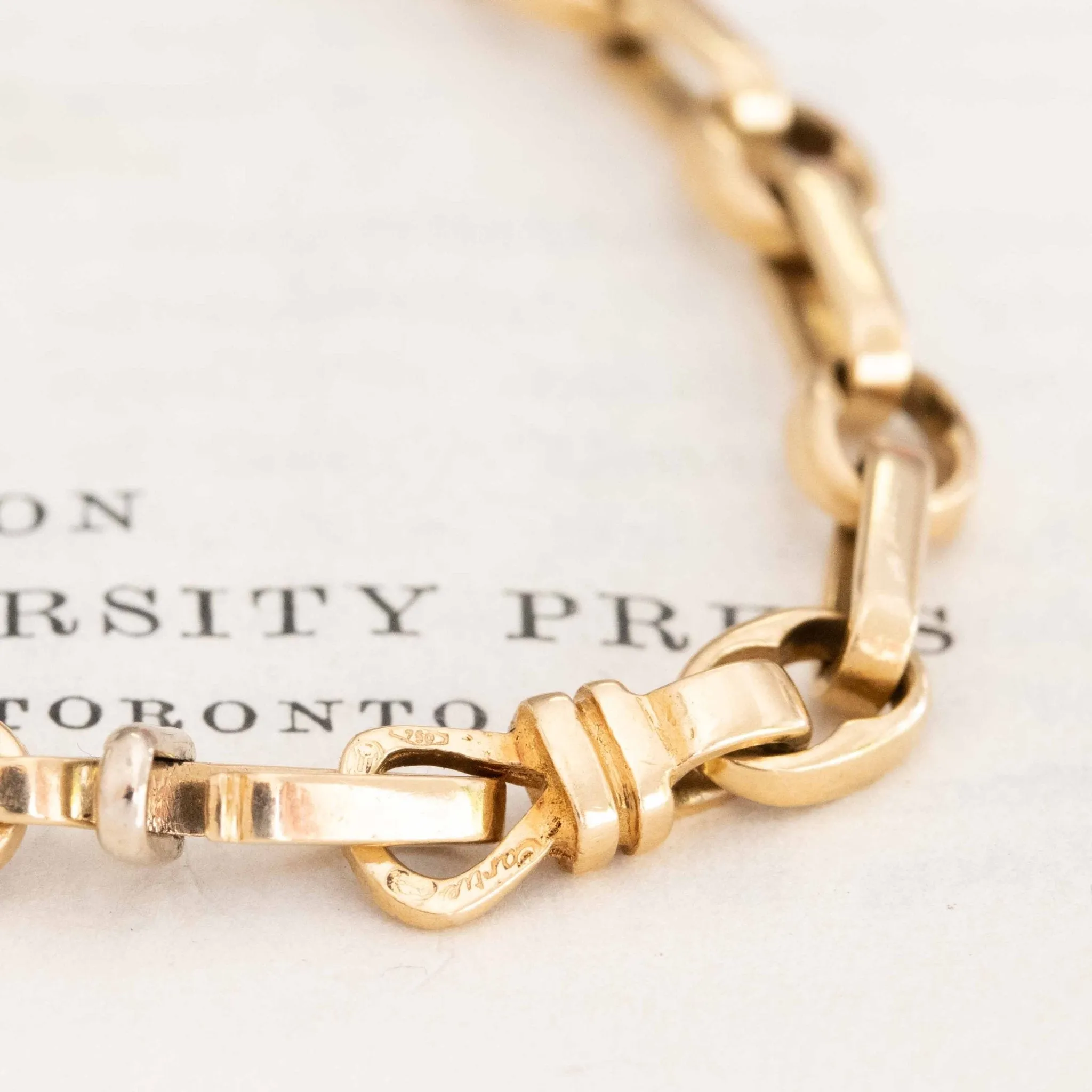 Vintage Mixed Cable Link Bracelet, by Cartier